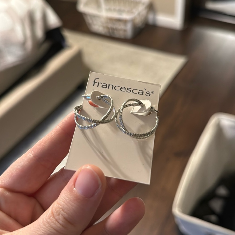 Francesca's hoop earrings